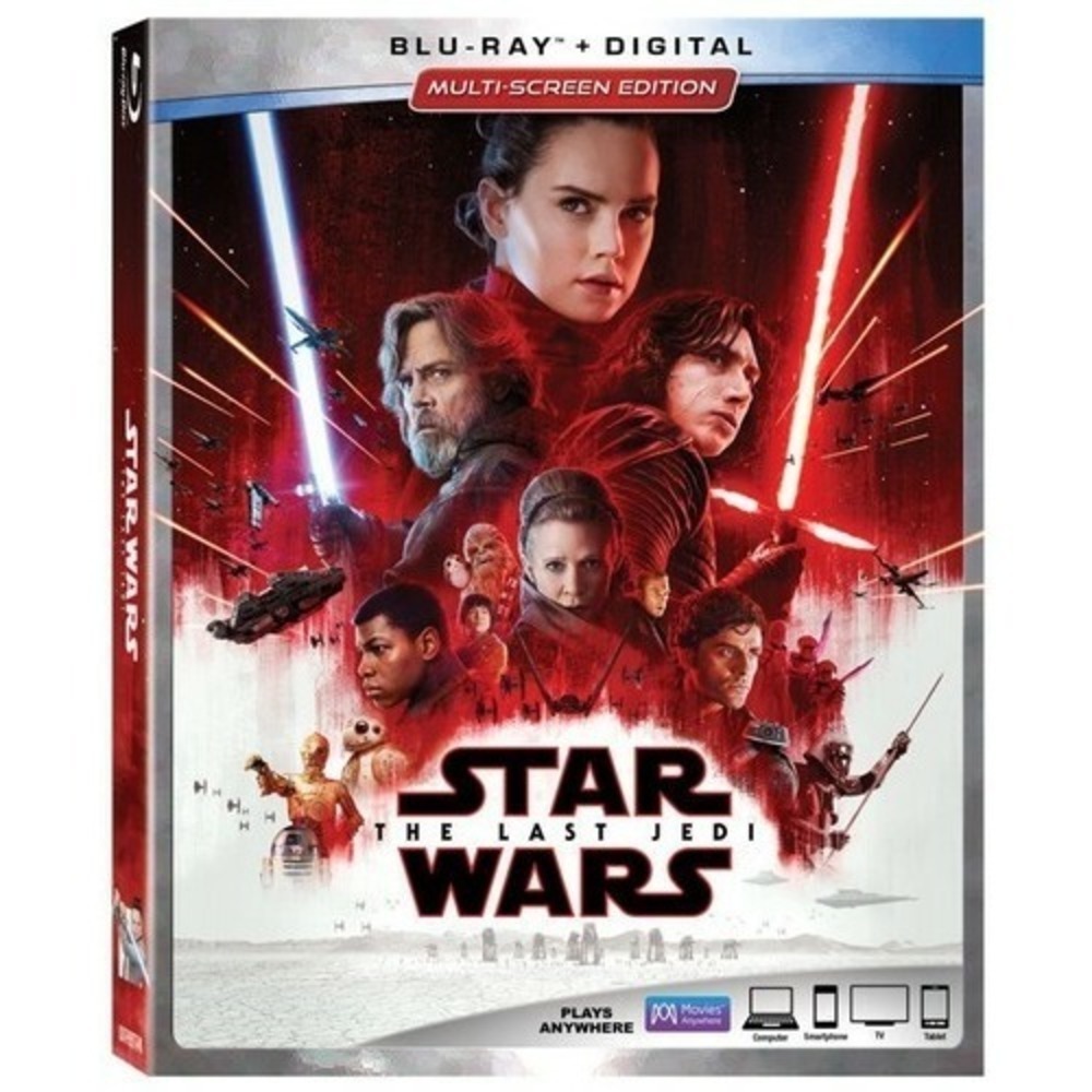 Star Wars: Episode VIII: the Last‎ Jedi (Blu-ray, 2017)